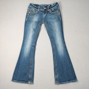 Miss Me Blue Flare Jeans